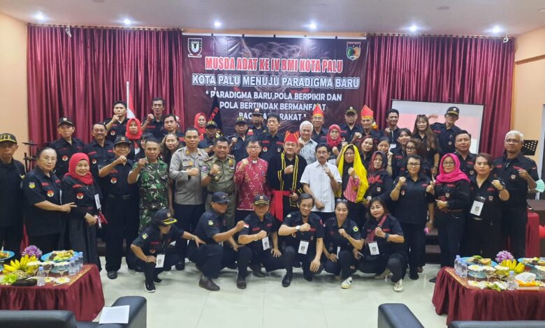 Kasatpol PP Sampaikan Sambutan Wali Kota pada Musda Adat IV BMI Kota Palu, Ini Pesannya