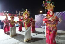 Penampilan Tarian Tradisional, Lenggang Budaya dan Anatari Padat Pengunjung