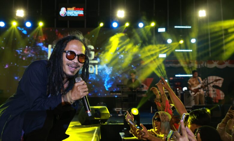 Fushion Music F8 Makassar 2023 Berakhir dengan Sentuhan Romantis