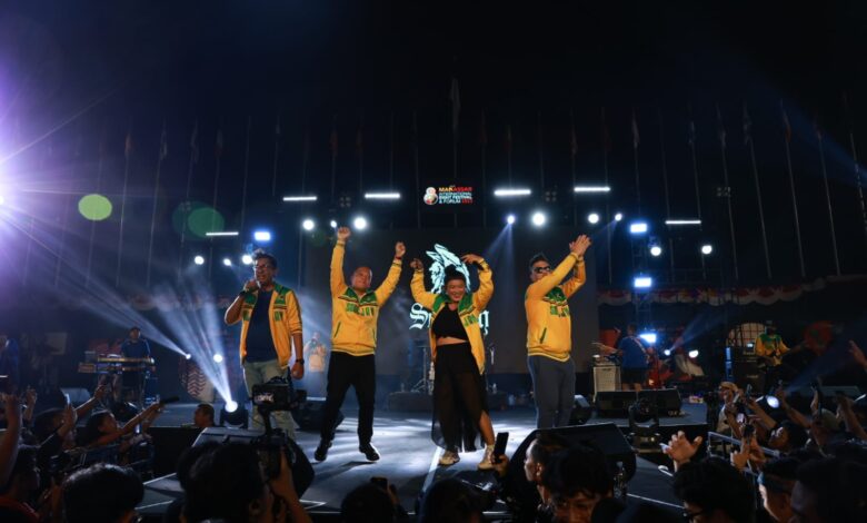 Souljah Ajak Penonton Bergoyang Hari Terakhir F8 Makassar 2023