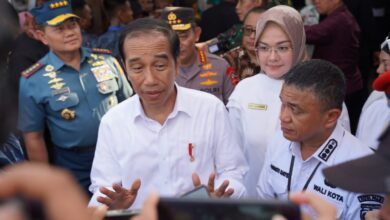 Wali Kota Palu Hadianto Rasyid Dampingi Presiden Jokowi Kunjungi Pasar Tradisional Masomba