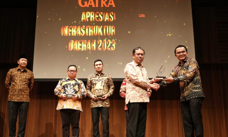 Pemkot Makassar Raih Penghargaan Infrastruktur Penunjang Fasilitas Publik Terbaik