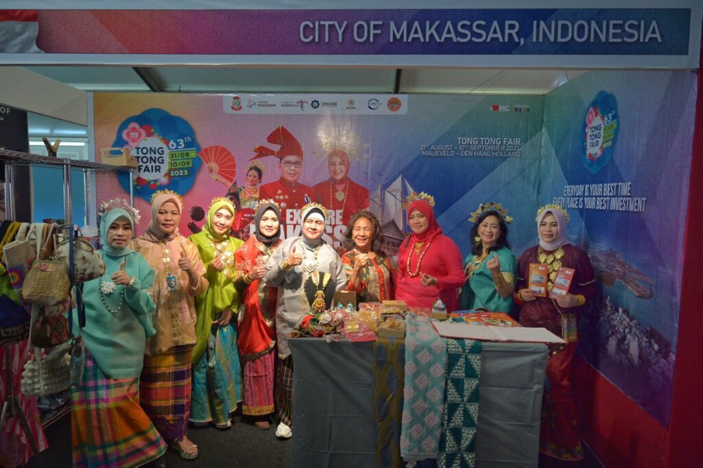 Ikut Tong Tong Fair di Belanda, Indira Yusuf Ismail Kenalkan Budaya dan Kerajinan Makassar