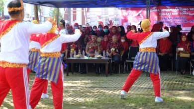 Lomba Senam Jantung Sehat Meriahkan Peringatan HUT Ke-78 RI di Gowa