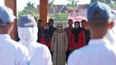 Sekda Gowa Buka Pelatihan Pemantapan Paskibraka Kabupaten Gowa