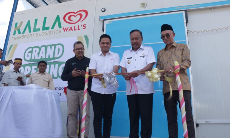 Wakil Bupati Bone Bersama Direksi Kalla Translog & Unilever Resmikan New Concess Wall's Watampone