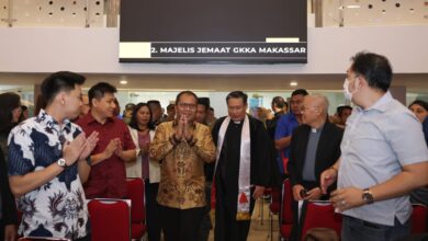 Danny Pomanto Resmikan Gedung GKKA Makassar, Ajak Jemaat Kuatkan Keimanan Umat