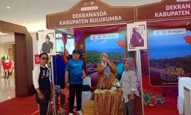 Dekranasda Bulukumba Tampil di Sulsel Craft Samarinda