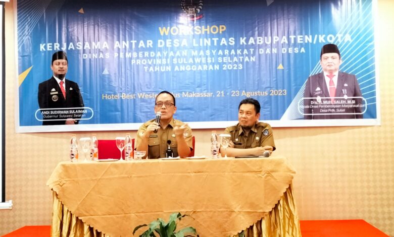 Pacu Kesejahteraan Masyarakat Desa, Dinas PMD Sulsel Fokus Kerja Sama Desa Linstas Kabupaten