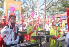 Karnaval dan Drumband Semarakkan Pagelaran Makassar F8 Hari Ketiga