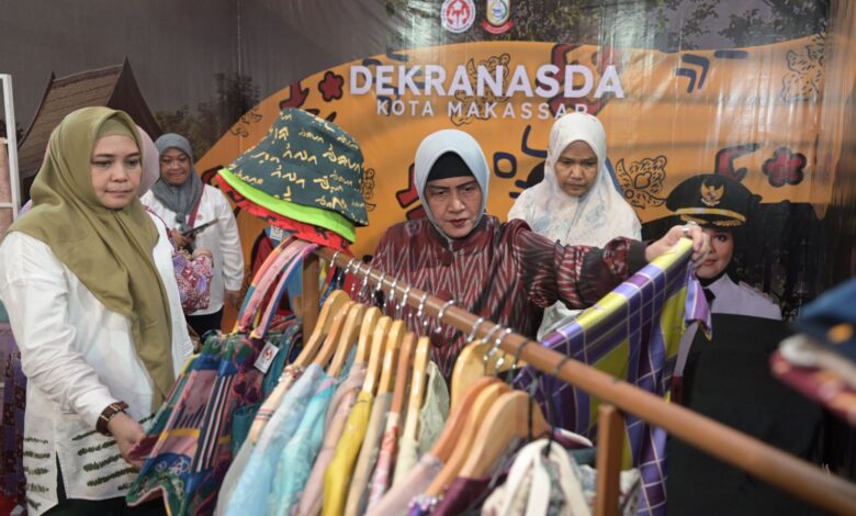 Ketua Dekransda Makassar Hadiri Malam Ramah Tamah Expo Dekranasda Sulsel 2023 di Wajo