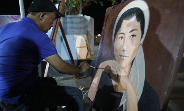 Live Painting F8 Makassar, Tumbuhkan Kecintaan Masyarakat Akan Seni