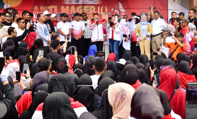 Gubernur Andi Sudirman Dampingi Mendagri Lepas Anti Mager 10 Tahun PKH