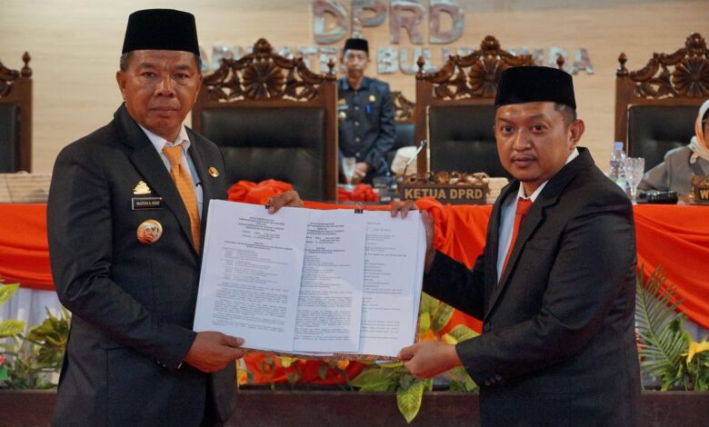 Bupati dan Ketua DPRD Setujui Nota Kesepahaman KUA PPAS Bulukumba 2024