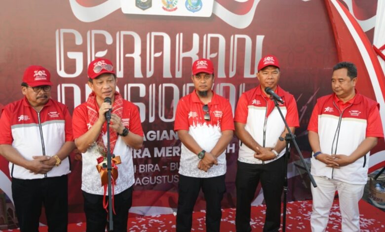 Mendagri Apresiasi Gerakan Nasional Pembagian 10 Juta Bendera di Bulukumba, Pacu Pertumbuhan Perekonomian UMKM