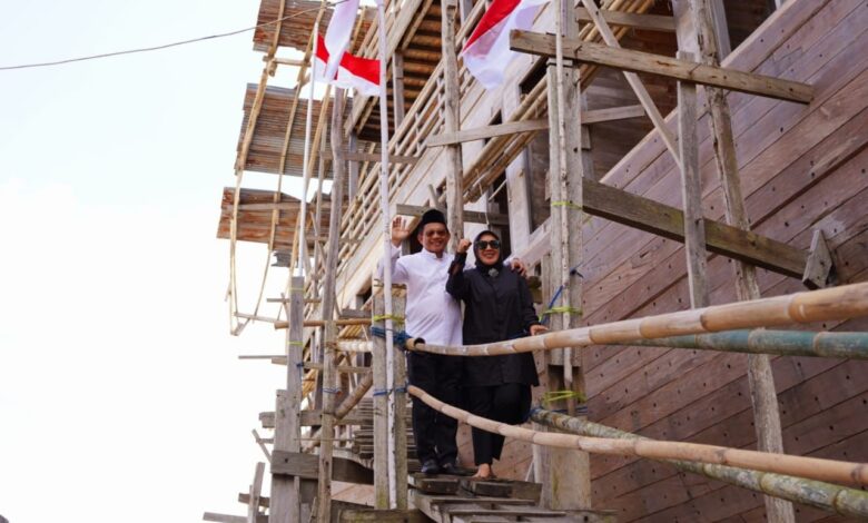 Tito Karnavian Kunjungi Pusat Pembuatan Kapal Bontobahari: Bulukumba Istimewa Karena Ada Pinisi