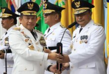 Bahtiar Baharuddin Resmi Jabat Pj Gubernur Sulsel