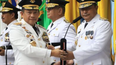 Bahtiar Baharuddin Resmi Jabat Pj Gubernur Sulsel