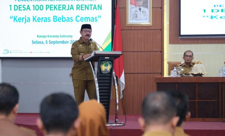 Pemkab Gowa Komitmen Berikan Jaminan Sosial bagi Pekerja Miskin Rentan
