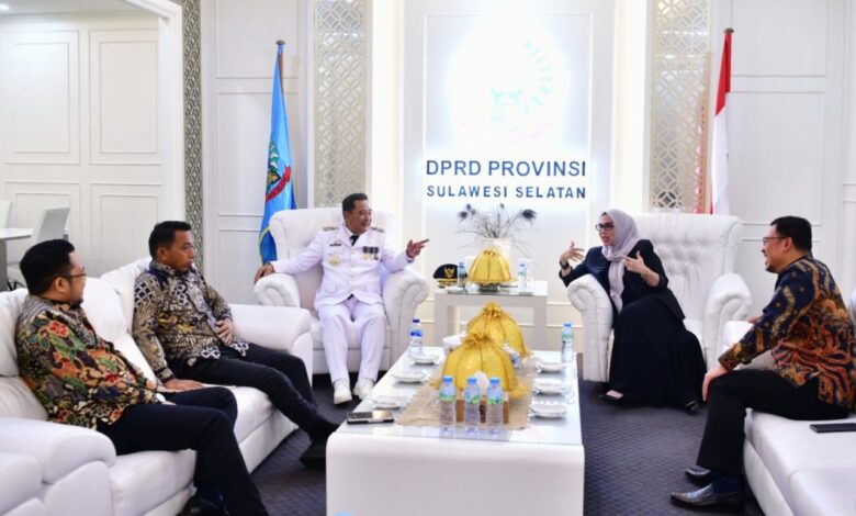 Pj Gubernur Sulsel Silaturahmi ke Pimpinan dan Fraksi DPRD Sulsel