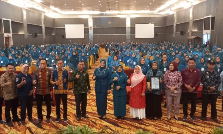 Wakili Wali Kota, Asisten III Buka Rakor TP PKK Kota Palu Tahun 2023