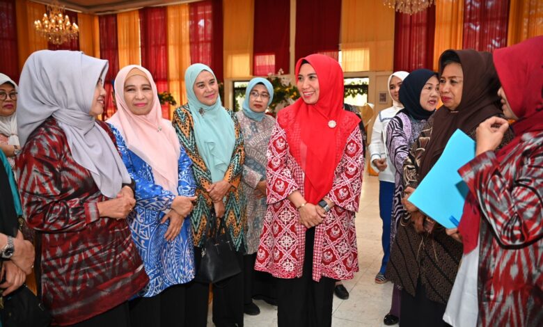 Silaturahmi Bersama Pengurus PKK Sulsel, Sofha Marwah Prioritaskan Penurunan Angka Stunting