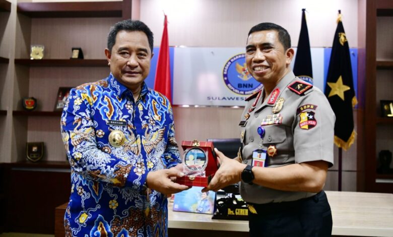 Pj Gubernur Sulsel Dukung Tugas BNNP Berantas dan Cegah Peredaran Narkotika