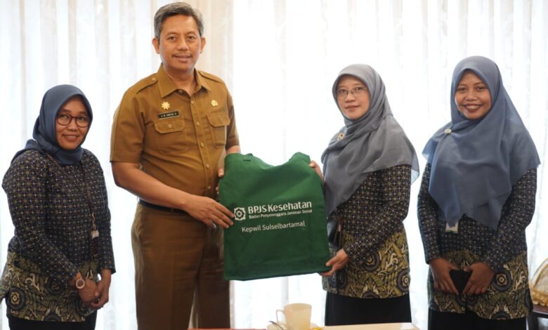 Pj Sekprov Sulsel Bahas Target Akreditasi RS dengan BPJS Kesehatan