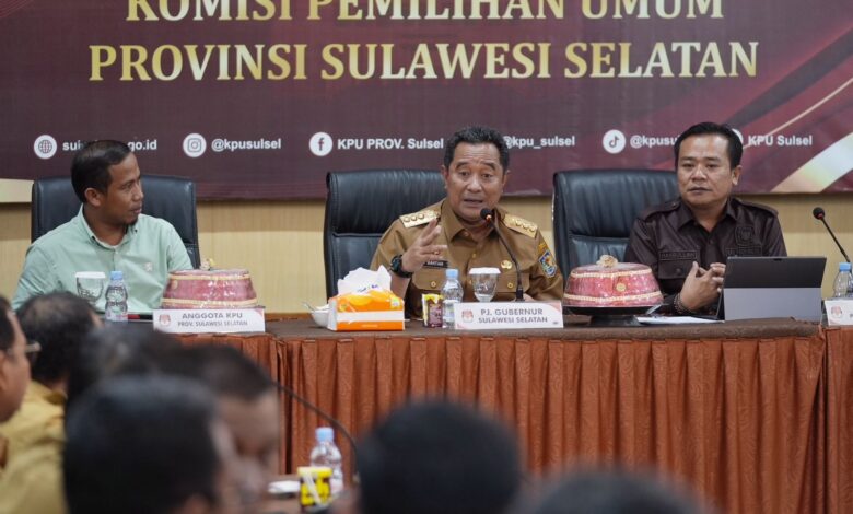Pj Gubernur Sulsel Minta Kejaksaan Kawal Tahapan Pemilu dan Pilkada