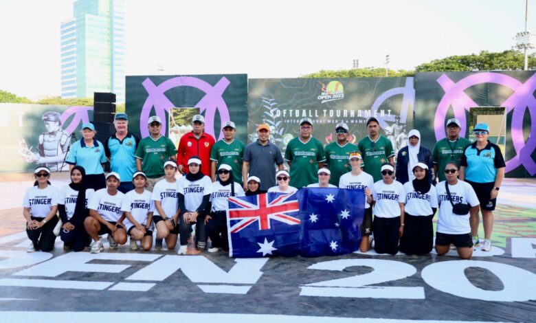 Danny Pomanto Buka Turnamen Softball Internasional Makassar Open 2023