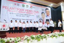 Adnan Lantik Ketua PMI Tana Toraja: PMI Bukan Organisasi Profit, PMI Organisasi Kemanusiaan