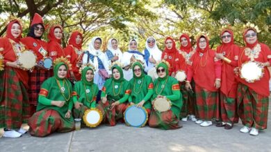 Boyong 450 Peserta, BKMT Kabupaten Gowa Juara 1 Lomba Parade Rabbana Tingkat Provinsi