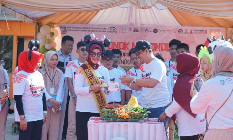 Peringati Hari Anak Nasional, Ini Pesan Wabup Edy Manaf