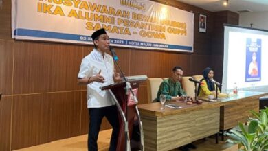 Alumni Pesantren GUPPI Samata Gowa Sepakat Tunjuk Ketua DPRD Rudianto Lallo Jabat Ketum IKA