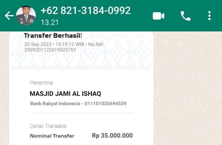 Penipu Catut Nama Bupati Bone Tipu Pengurus Masjid Hingga Puluhan Juta