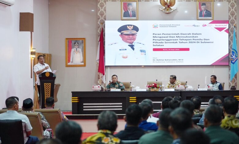 Pj Gubernur Sulsel Sampaikan Arahan di Akhir Masa Jabatan Andi Fashar Padjalangi - Ambo Dalle