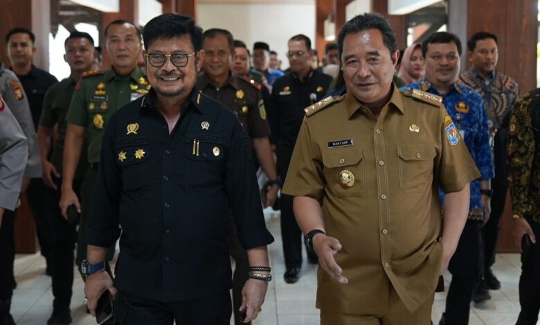 Pj Gubernur Sulsel Kolaborasi Mentan SYL Gerak Cepat Kendalikan Inflasi dan Dampak El Nino