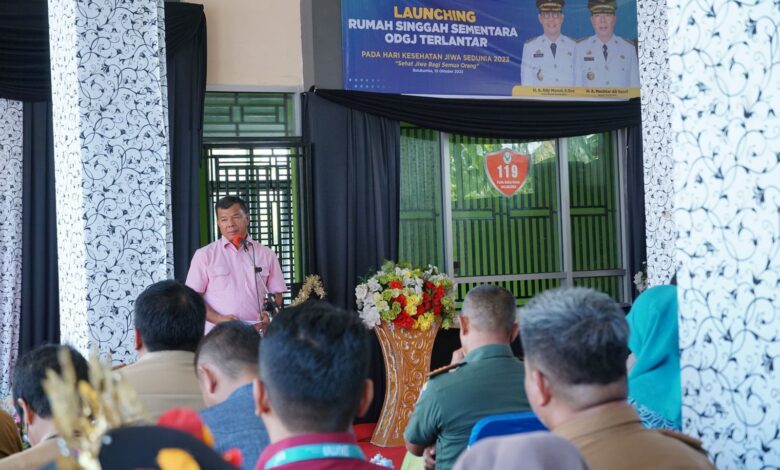 Bupati Andi Utta Luncurkan Rumah Singgah Sementara ODGJ Terlantar