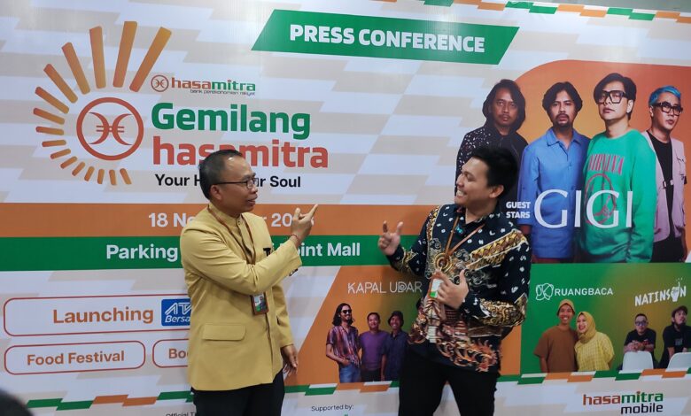 Gemilang Hasamitra 2023 Dimeriahkan Band GIGI, Kapal Udara Hingga Band Lokal