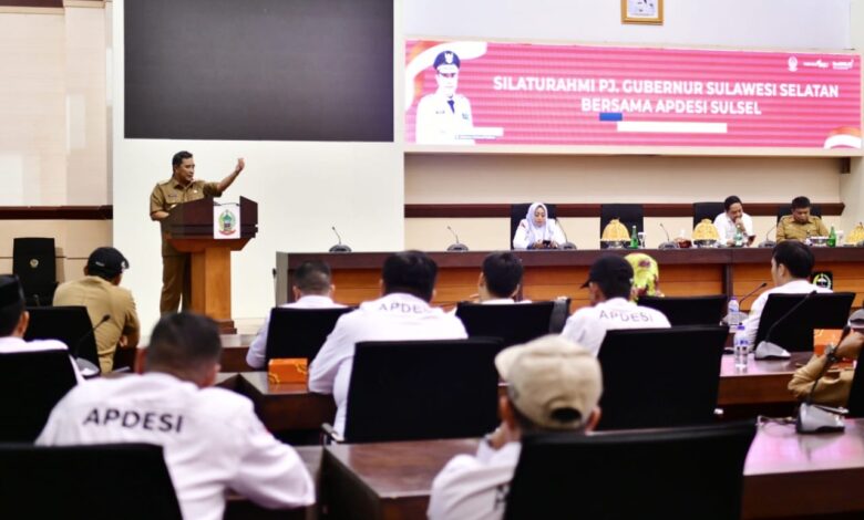 Apdesi Akui Pj Gubernur Bahtiar Tulus untuk Rakyat Sulsel