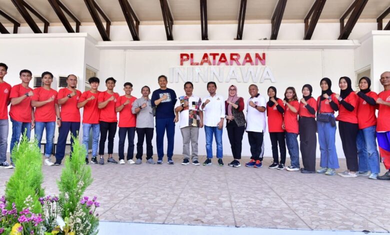 Pj Gubernur Bahtiar Lepas Atlet Panjat Tebing Sulsel Menuju Pra PON Semarang