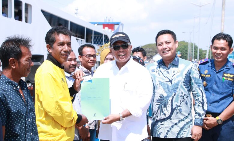 Luncurkan KM Cantika Lestari, Bupati Andi Utta: Mobilitas Masyarakat Lebih Cepat