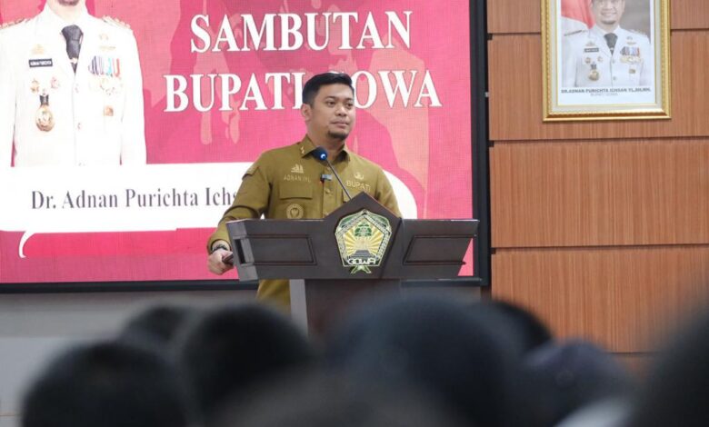 Bupati Adnan Minta PPI Gowa Lahirkan Program yang Inovatif dan Mampu Dikolaborasikan