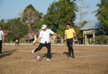 Buka Turnamen Benteng Palioi Cup 1, Bupati Andi Utta Harap Tak Ada Sandal Melayang