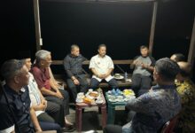 Bupati Andi Utta Jamu Pj Gubernur Sulsel di Kediamannya Larea Rea Sinjai