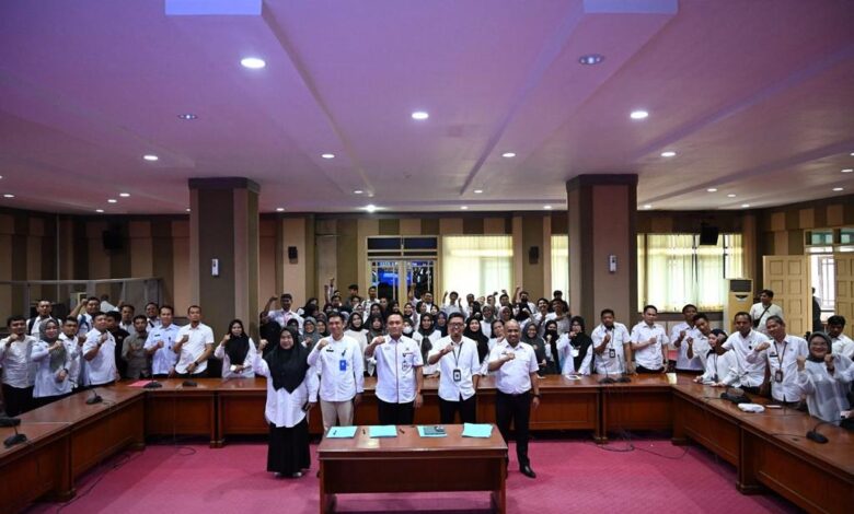 Diskominfo-SP Sulsel Telah Ikrar Pakta Integritas dan Komitmen Netral di Pemilu 2024