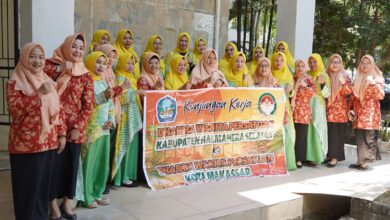 DWP Kabupaten Halmahera Selatan Apresiasi Kekompakan DWP Makassar