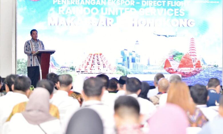 Pj Gubernur Bahtiar Lepas Ekspor Komoditas Perikanan Sulsel ke Hongkong
