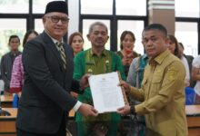 Hadianto Rasyid Resmi Lantik Direktur Perumdam Avo Kota Palu