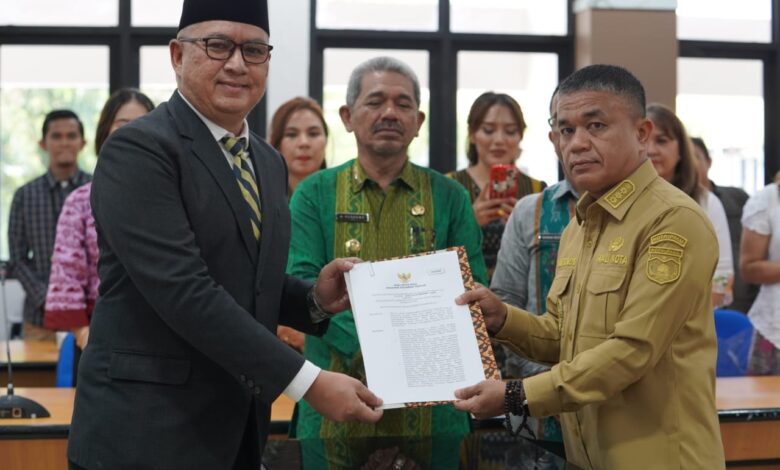Hadianto Rasyid Resmi Lantik Direktur Perumdam Avo Kota Palu
